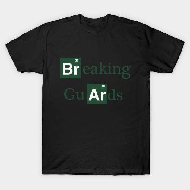 Breaking Guards T-Shirt by FaixaPreta